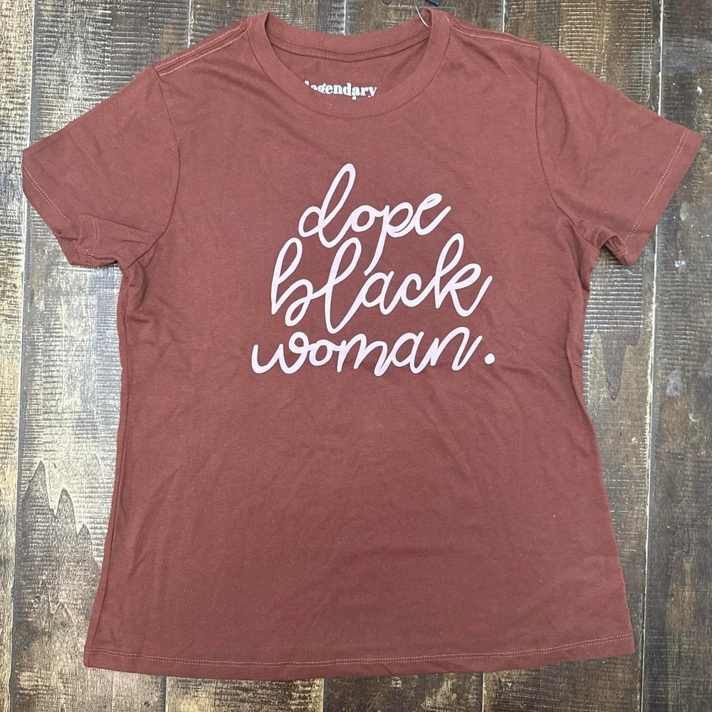 Legendary Rootz Black History Month Graphic Tee Dope Black Woman T-Shirt